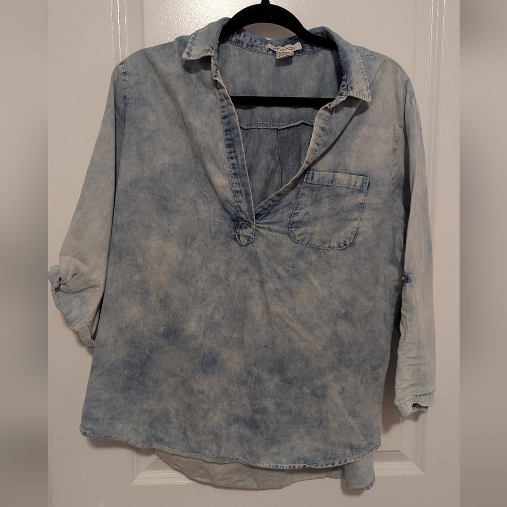 Light Blue Denim Shirt